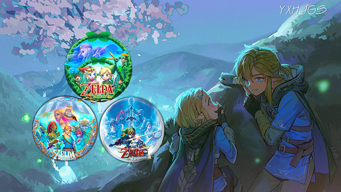 塞尔达传说精美艺术徽章[附游戏]-图片1