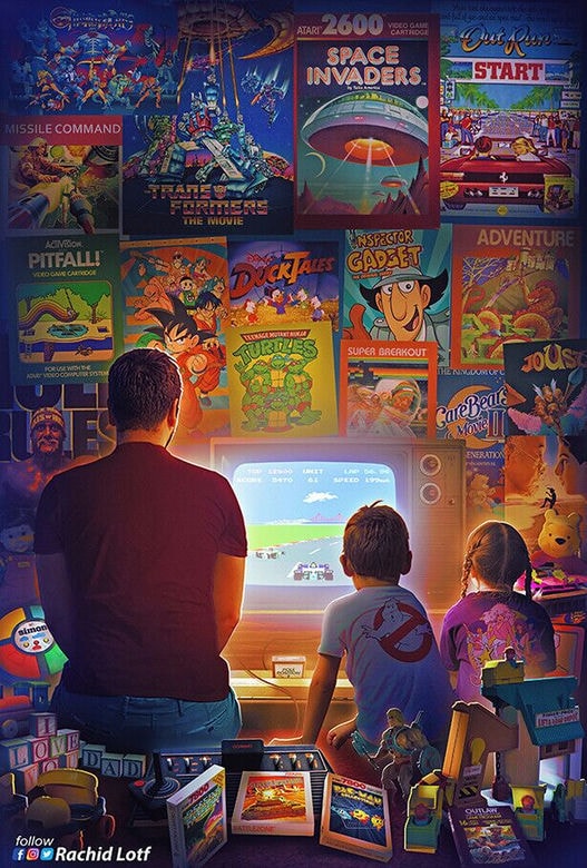 主机相关海报插画，套图分享-图片4