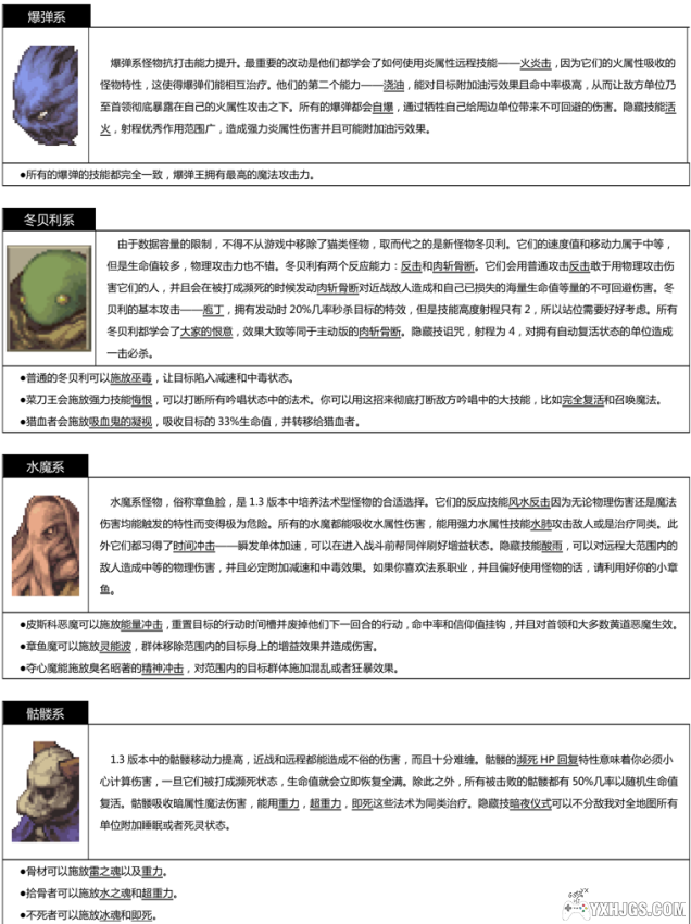 最终幻想狮子战争怪物综述-图片4