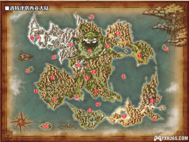 NS勇者斗恶龙全联手技附中文大地图-图片2