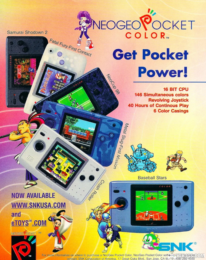 李晶PSP怀旧特别企划 第一弹｜NGPC模拟合集-图片3