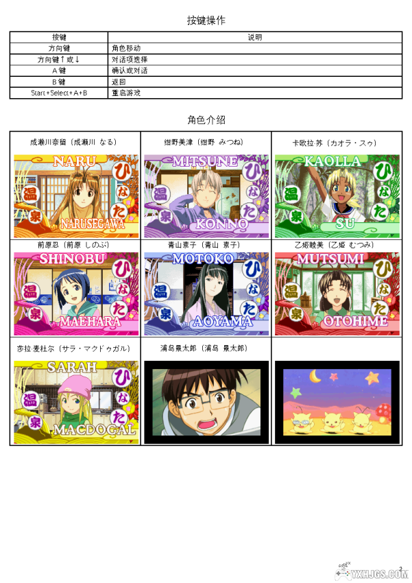 【GBA】纯情房东俏房客祝福之钟声简易攻略-图片3