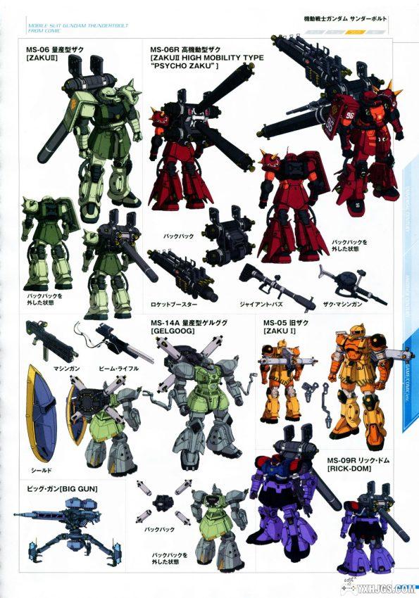【杂志】机战战士 高达｜官方图鉴插画设定大全-图片7