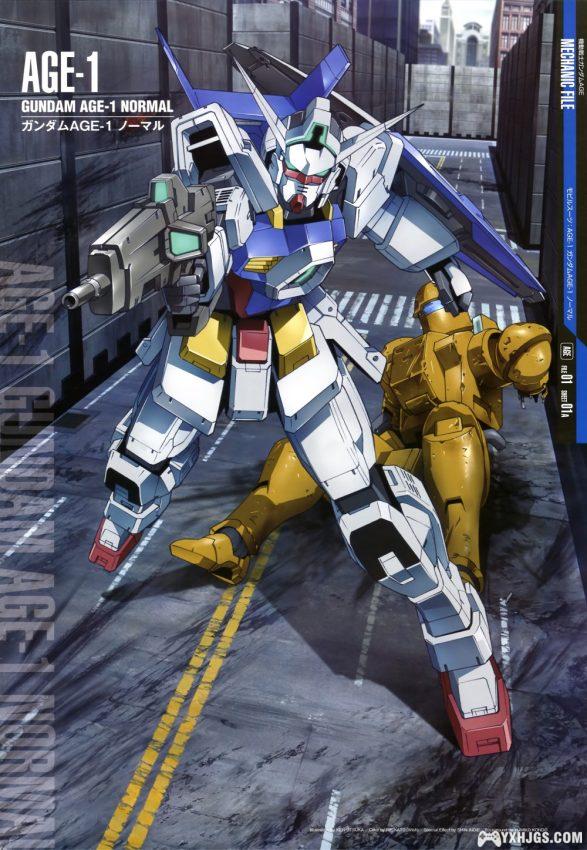 【杂志】机战战士 高达｜官方图鉴插画设定大全-图片11