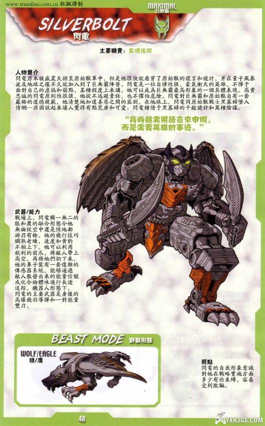 【杂志】变形金刚+猛兽侠｜中文版 机体图鉴大全-图片7