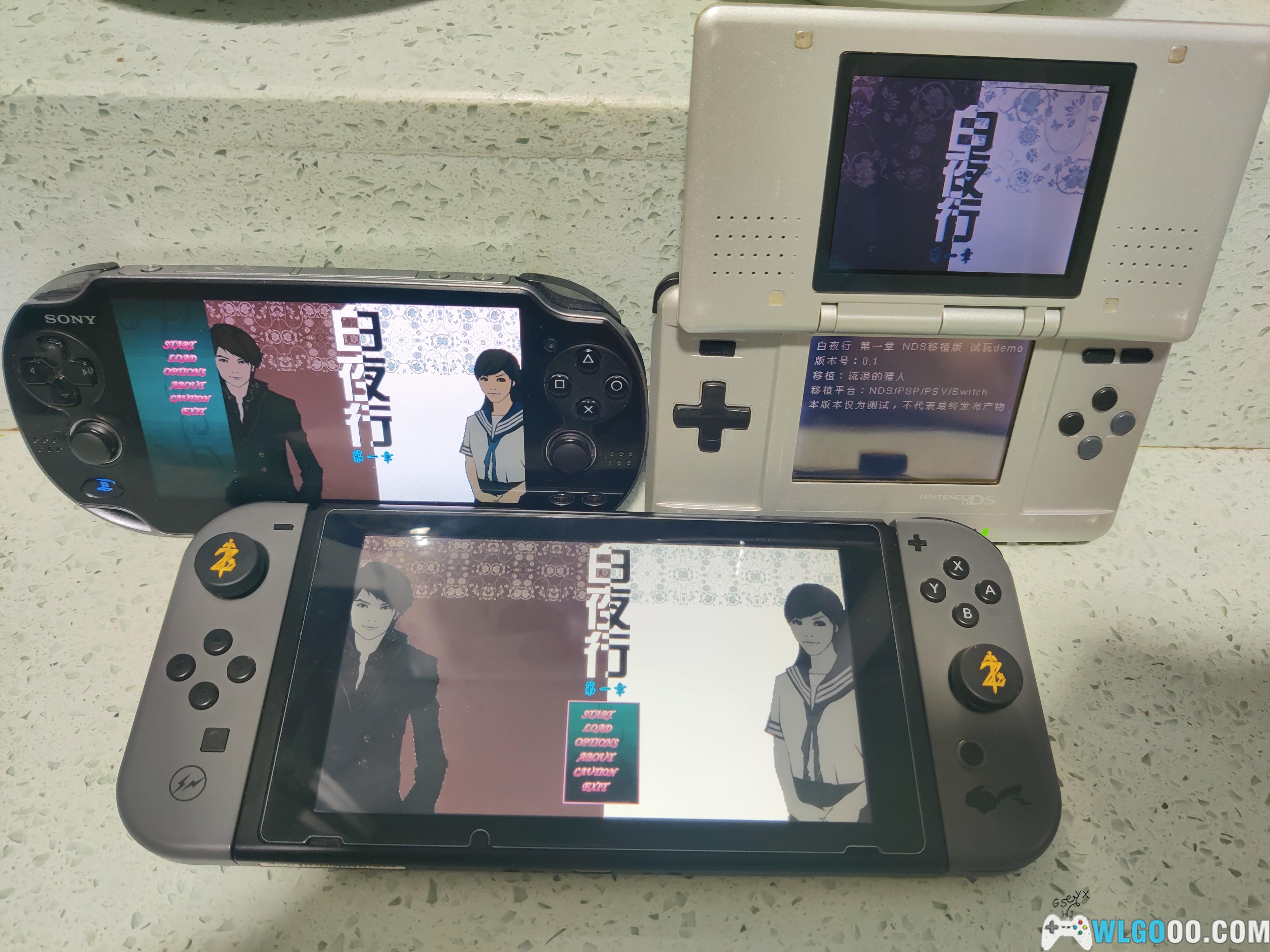 移植预告 J2ME手机游戏 白夜行第一章 NDS+PSV+Switch移植版 实机演示视频-图片1