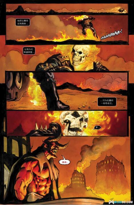 漫画 恶灵骑士系列|来自地狱的复仇之灵,审判世间的罪恶!-图片2