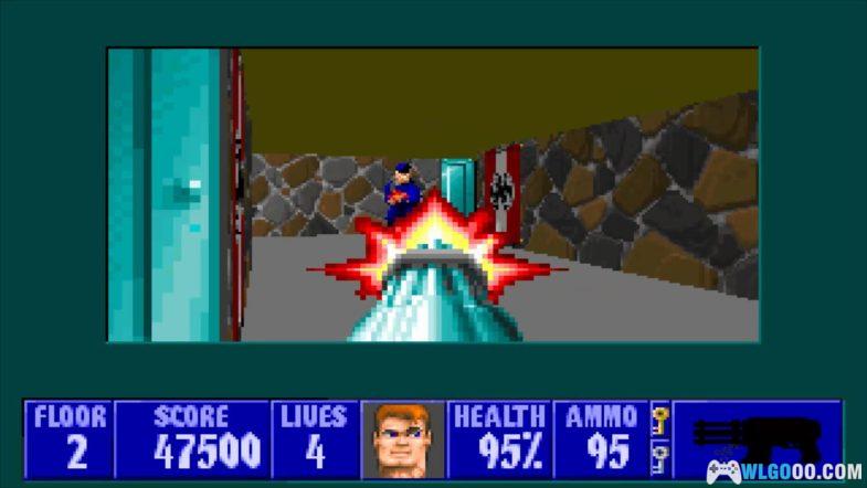 PC德军总部3D命运之矛 DOSBox集成支持Win10 典藏包|附攻略+官方手册+原声OST 狼穴突袭,夺回圣矛-图片76