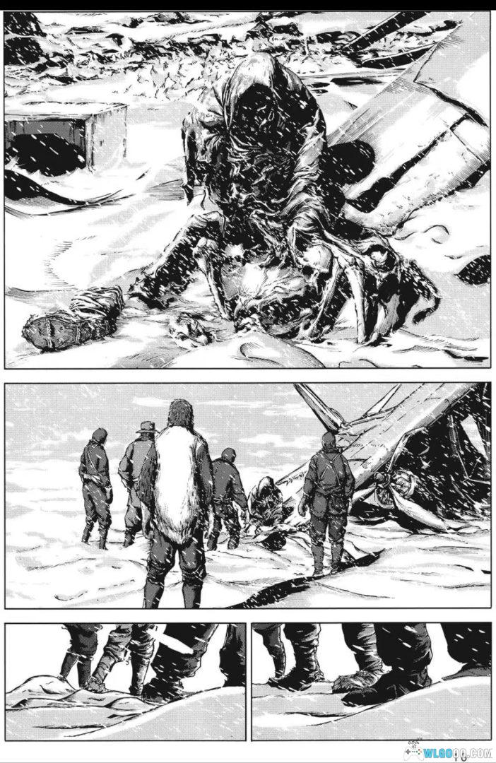 漫画  洛夫克拉夫特杰作集Ⅱ疯狂山脉 [全四卷] 超清MOBI 克苏鲁漫画的最高峰-图片6