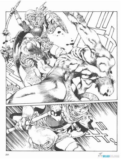 漫画 罗德岛/罗德斯岛战记 5部全集+插画 JPG格式下载｜剑与魔法，骑士和精灵！-图片13