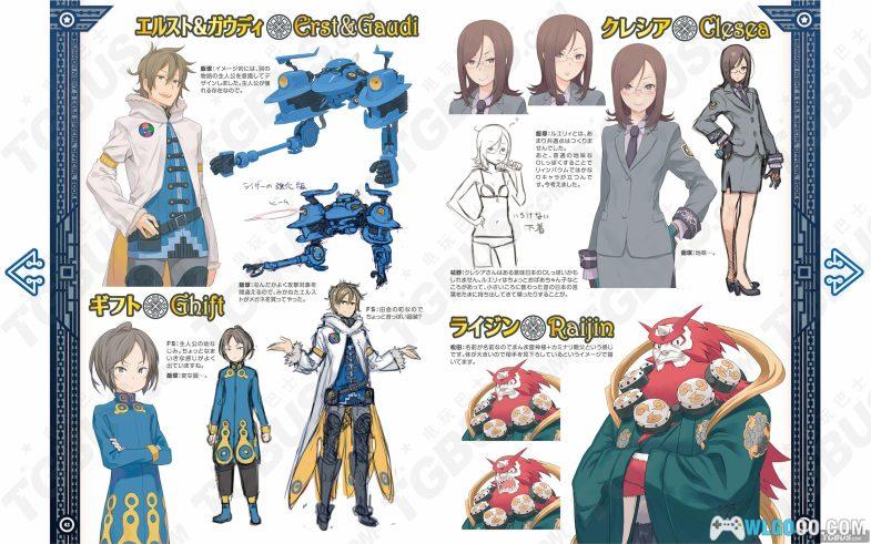 画集 PSP召唤之夜5原画+角色设定集+杂志插画+立绘|超清393P-图片6