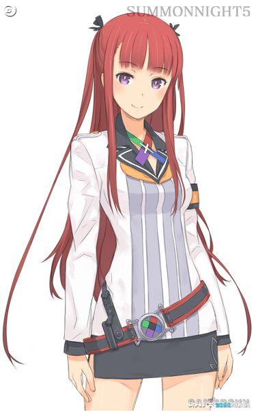 画集 PSP召唤之夜5原画+角色设定集+杂志插画+立绘|超清393P-图片21