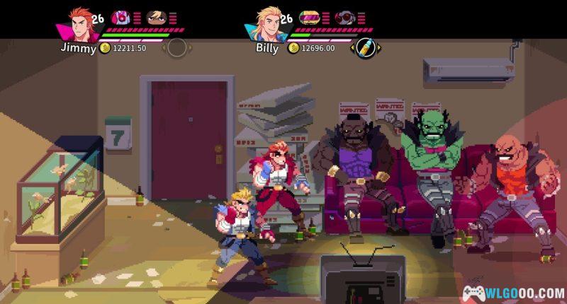 【1-4人游戏】双截龙兄弟参战_PC玩《热血硬派国夫君外传热血少女2》-图片7