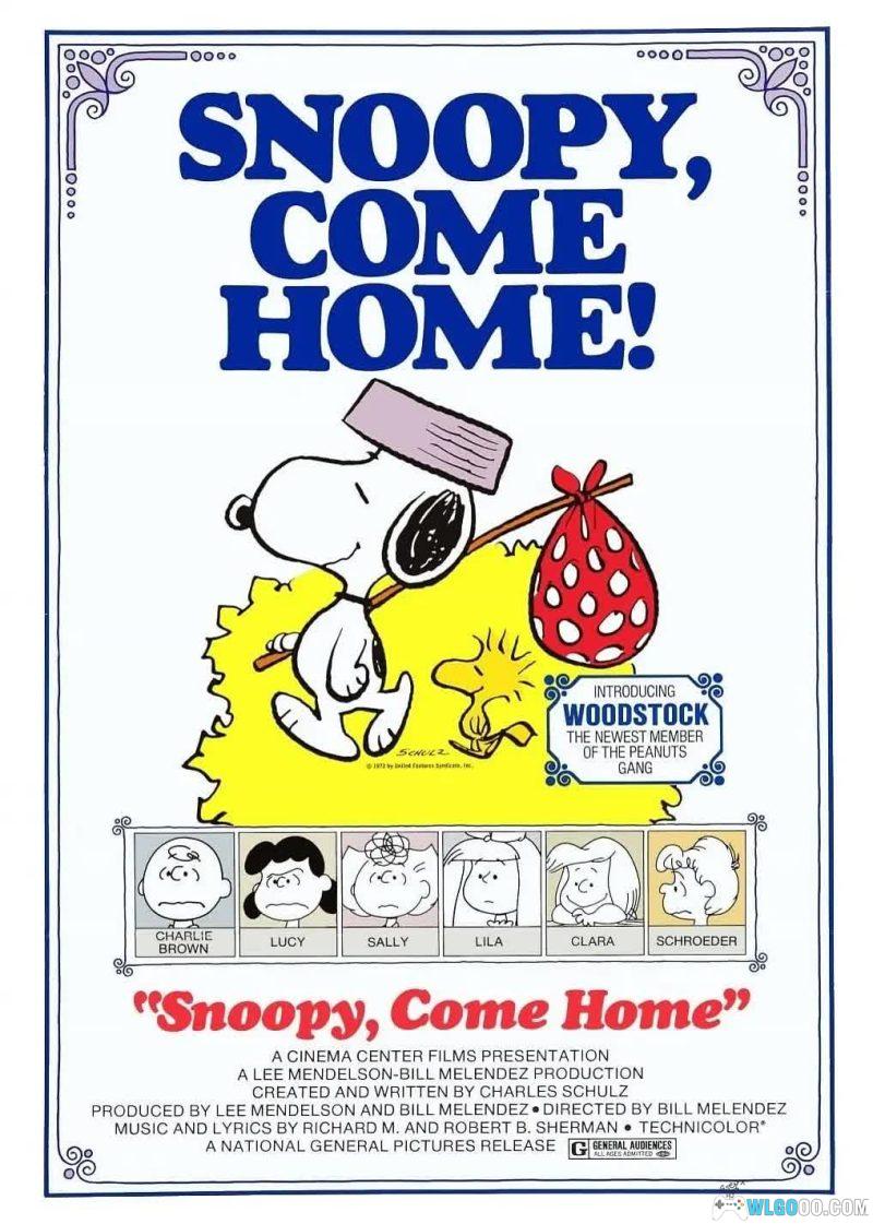 动画 史努比，回家吧(1972)[英语无字]1080P｜彩色音乐动画-图片1