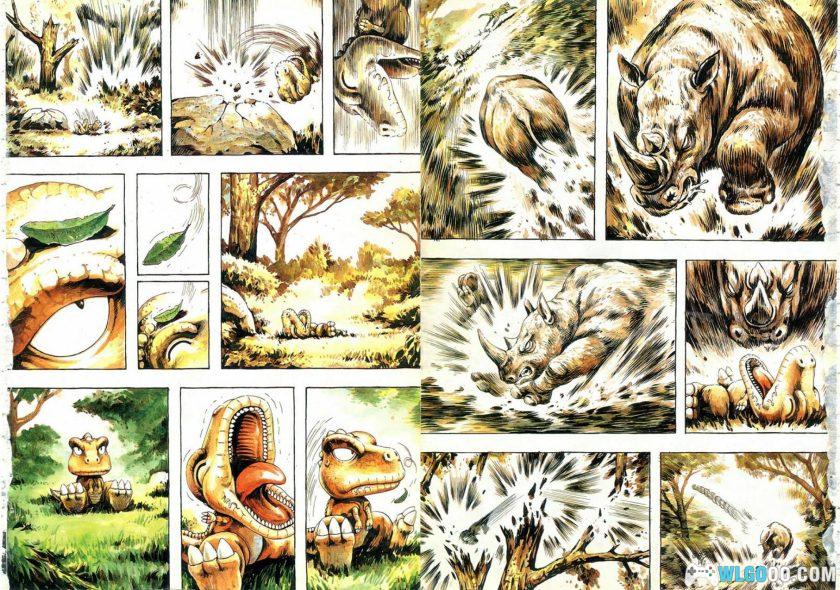 漫画 小恐龙阿贡[全7卷] 超清全格式 双开版｜“无声”漫画-图片3