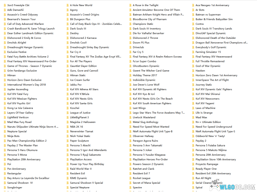 PS4官方主题大全 合集500个｜PKG格式-图片10