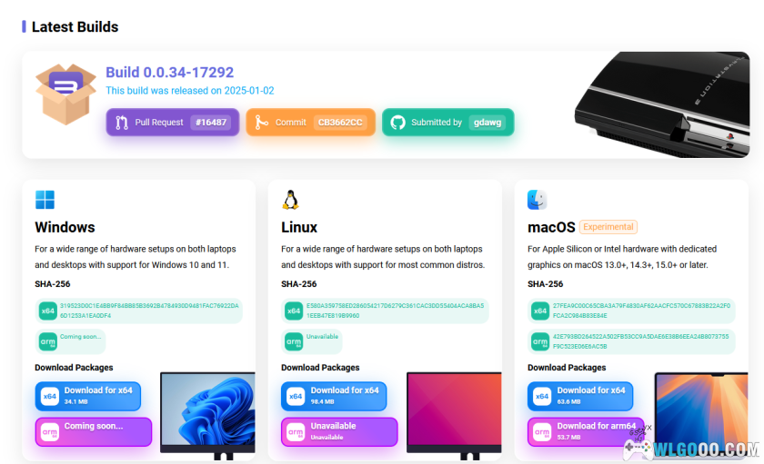 PS3模拟器 2025年最新版Build0.0.34-17292｜WIN+LINUX+MAC三端-图片1