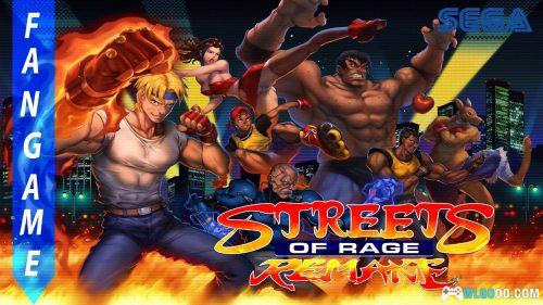 PC怒之铁拳 重制版 粉丝同人游戏完胜官方原版Streets Of Rage Remake v5.2