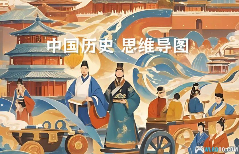 《中国历史思维导图》从夏至近代 PDF可打印-图片1