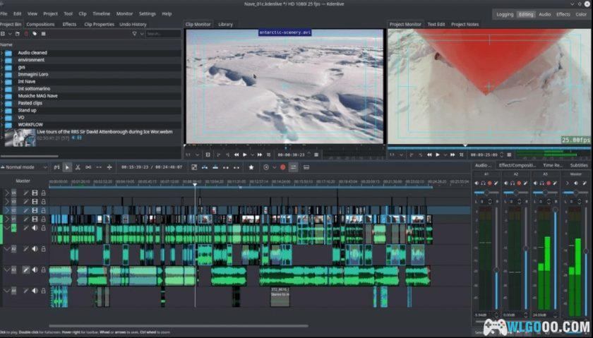PC剪辑 Kdenlive 24.12.1｜开源免费视频剪辑软件-图片3