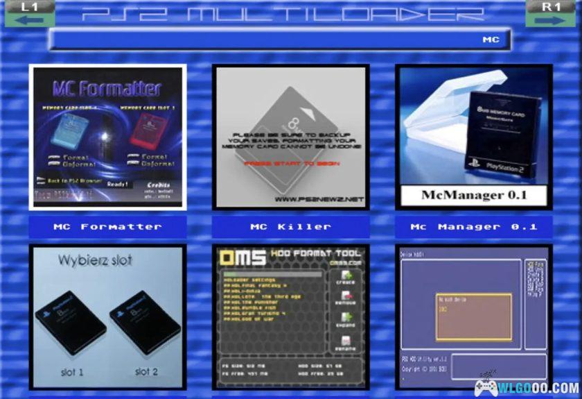 PS2工具盘66合1 v4.0｜全金手指+模拟器+软件整合-图片8