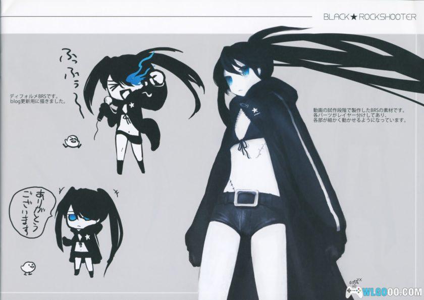 黑岩射手 官方画集Black Rock Shooter1+2[超清4K]-图片7