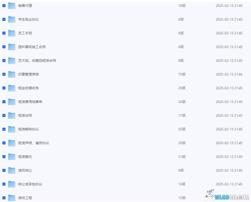 工作生活离不开的 2000份合同模板-图片2