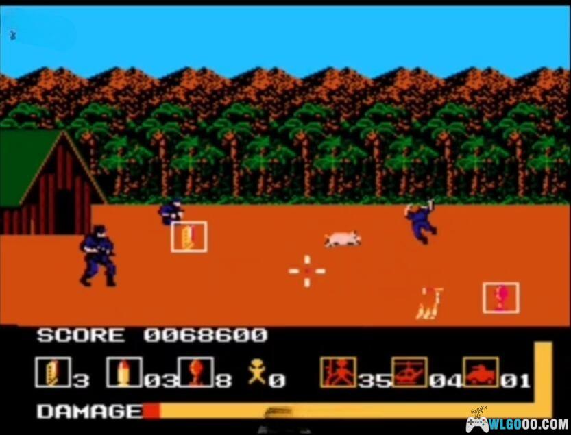 FC野狼特攻队 Hack-无限炸弹+无限武器,光枪游戏-图片5