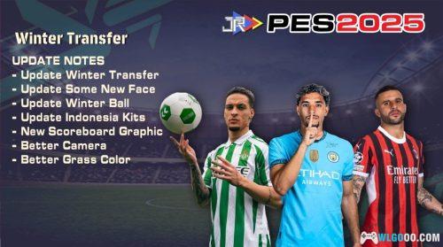 PS2实况足球JRplay 24/25赛季(20250206)冬季转会更新至250204