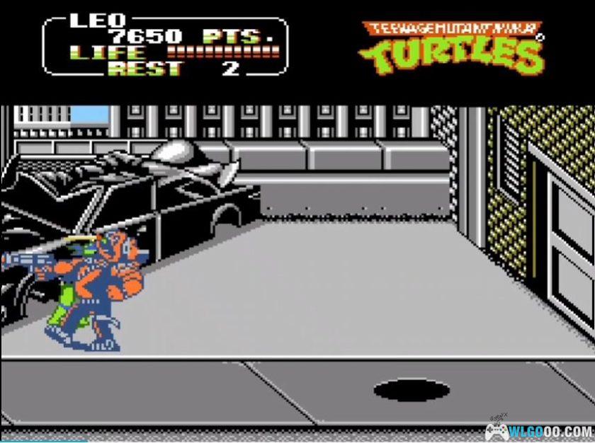 FC激龟忍者传2 Hack修改｜X2版本，角色无敌+人数不减-图片7