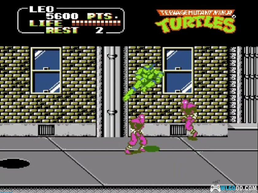 FC激龟忍者传2 Hack修改｜X2版本，角色无敌+人数不减-图片6