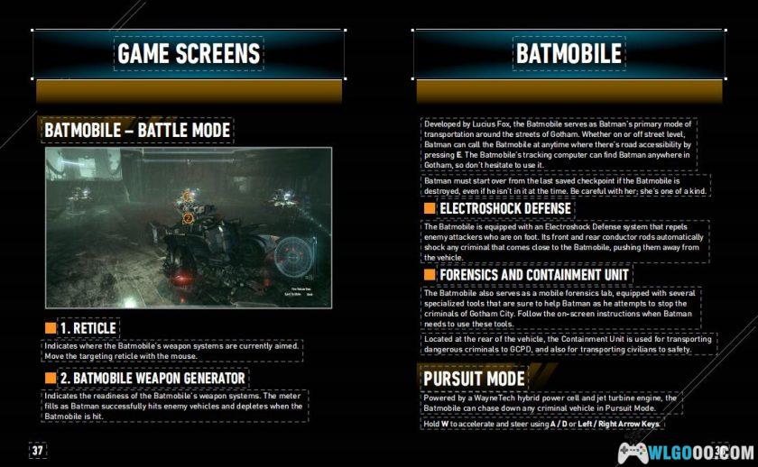 PC蝙蝠侠：阿卡姆骑士v1.999[天邈汉化1.7]｜全DLC+修改器+官方手册-图片12