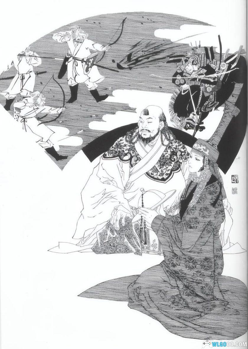 插画:中国帝王图 高清修复-日本眼中的华夏历代皇帝-图片5