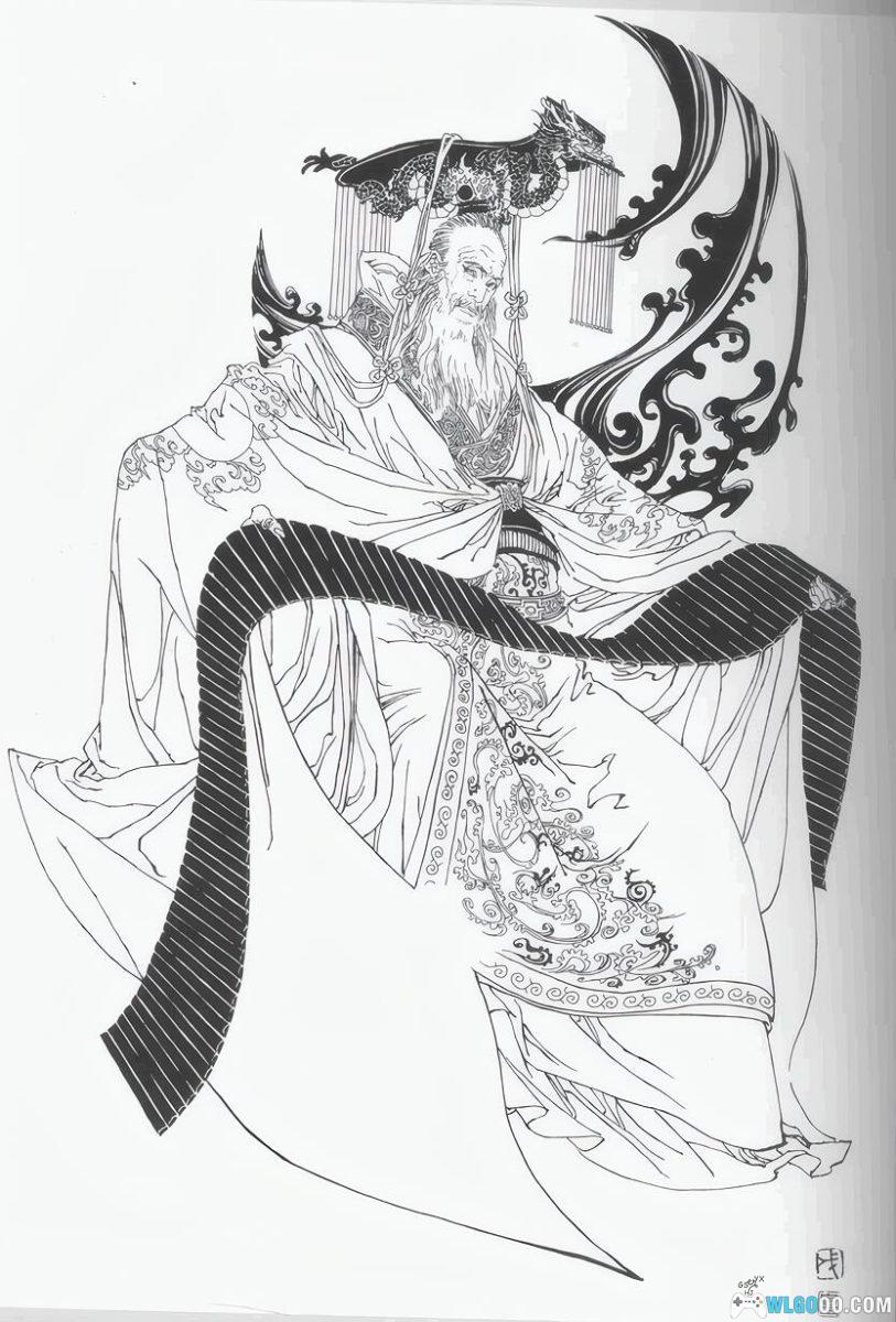 插画:中国帝王图 高清修复-日本眼中的华夏历代皇帝-图片7