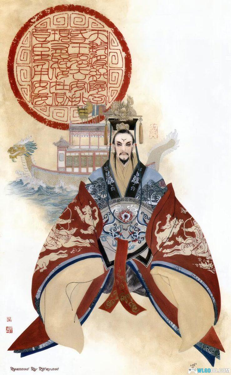 插画:中国帝王图 高清修复-日本眼中的华夏历代皇帝-图片8