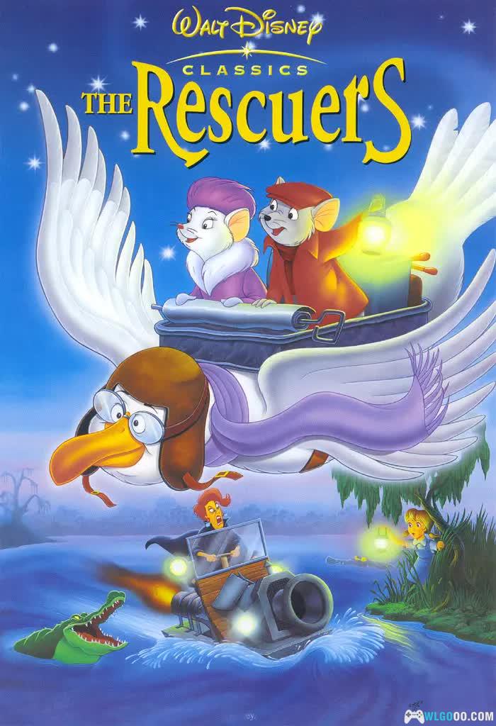 动画 救难小英雄(1977)[英语中字] 1080P修复－小老鼠救援少女-图片1