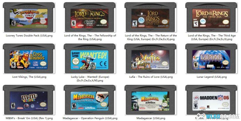 GBA掌机 游戏卡带高清图｜999张收藏包-图片5