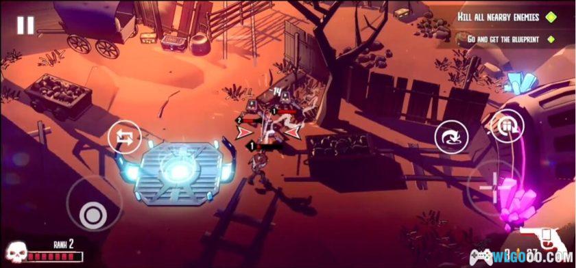 安卓 尘烟霓虹v1.1.1中文[奈飞版]｜免注册登录，俯视角肉鸽射击-图片4