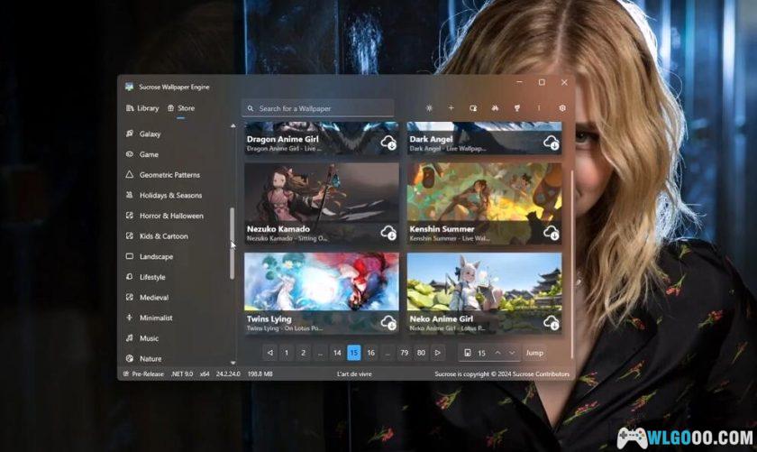 蔗糖Sucrose Wallpaper Engine v25.1.27.0｜中文动态壁纸软件-图片3