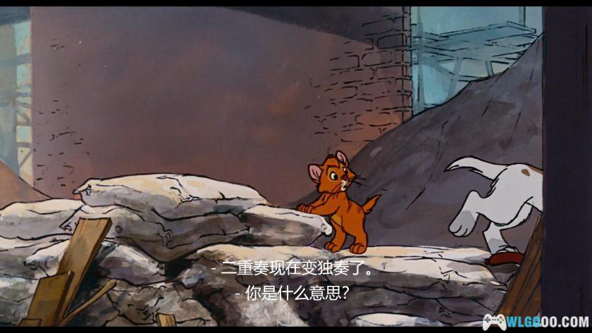 动画 奥丽华历险记(1988)[英语中字]-1080P高清修复，猫猫与狗朋友们-图片7