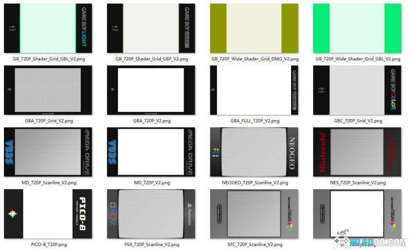 Retroarch模拟器自制遮罩合集｜适用各类开源掌机-图片4