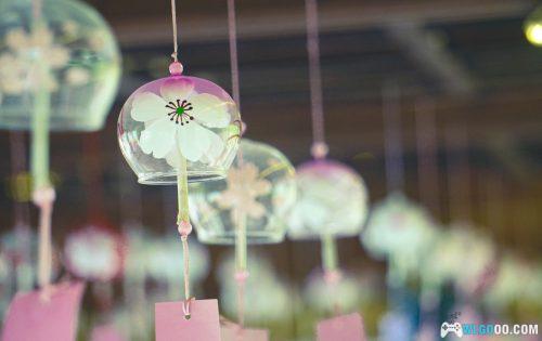 玉渊潭山樱与寄语风铃