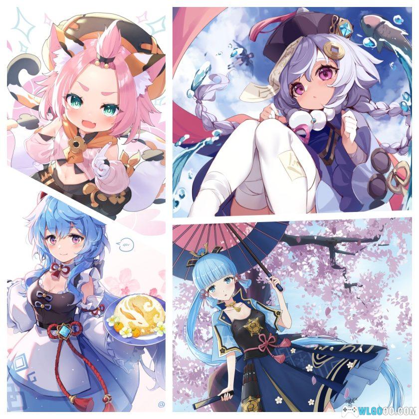 《原神》壁纸集 精美插画|电脑+手机 角色高清图片-图片2