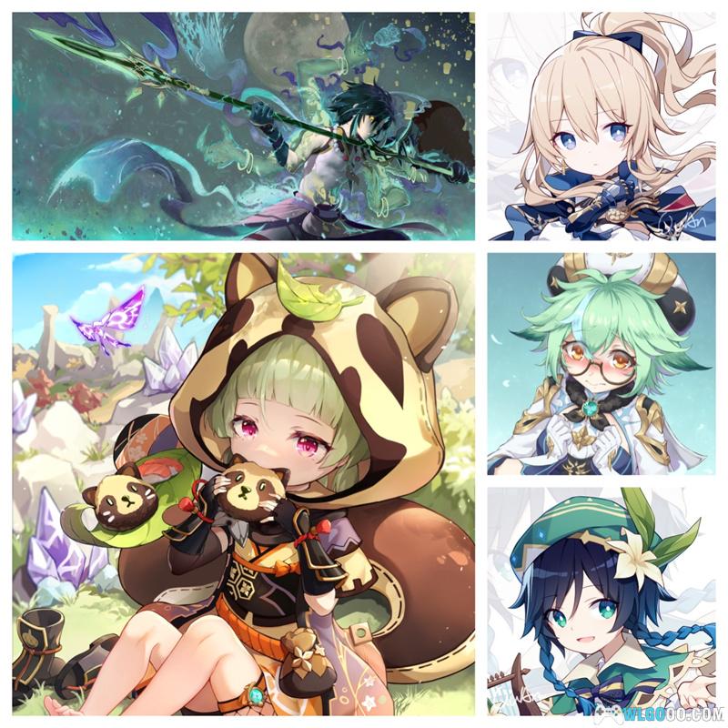 《原神》壁纸集 精美插画|电脑+手机 角色高清图片-图片6