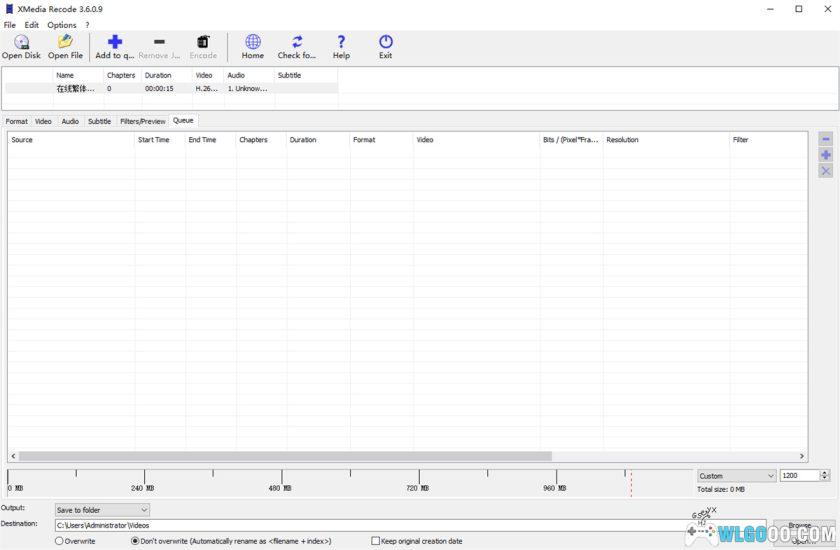 视频多格式转换工具｜XMedia Recode v3.6.0.9-图片5