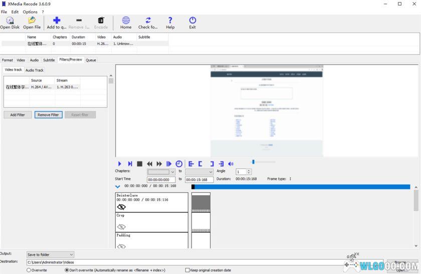 视频多格式转换工具｜XMedia Recode v3.6.0.9-图片4