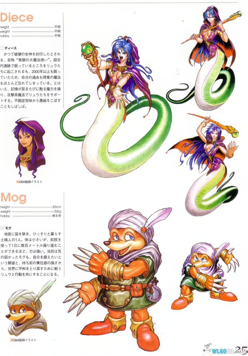 杂志:龙战士资料 设定画集 JPG+PDF-图片7