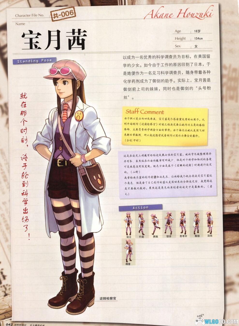 杂志:逆转检察官《官方调查记录》-中文资料集-图片11