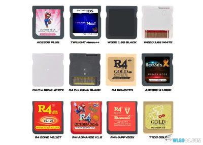 NDS烧录卡内核86种|全种类型号 固件大全