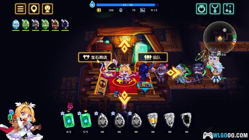 安卓 灵动骑士 v1.3.1[MOD内置菜单]｜无限耐力、无限宝石，二次元肉鸽地牢-图片2